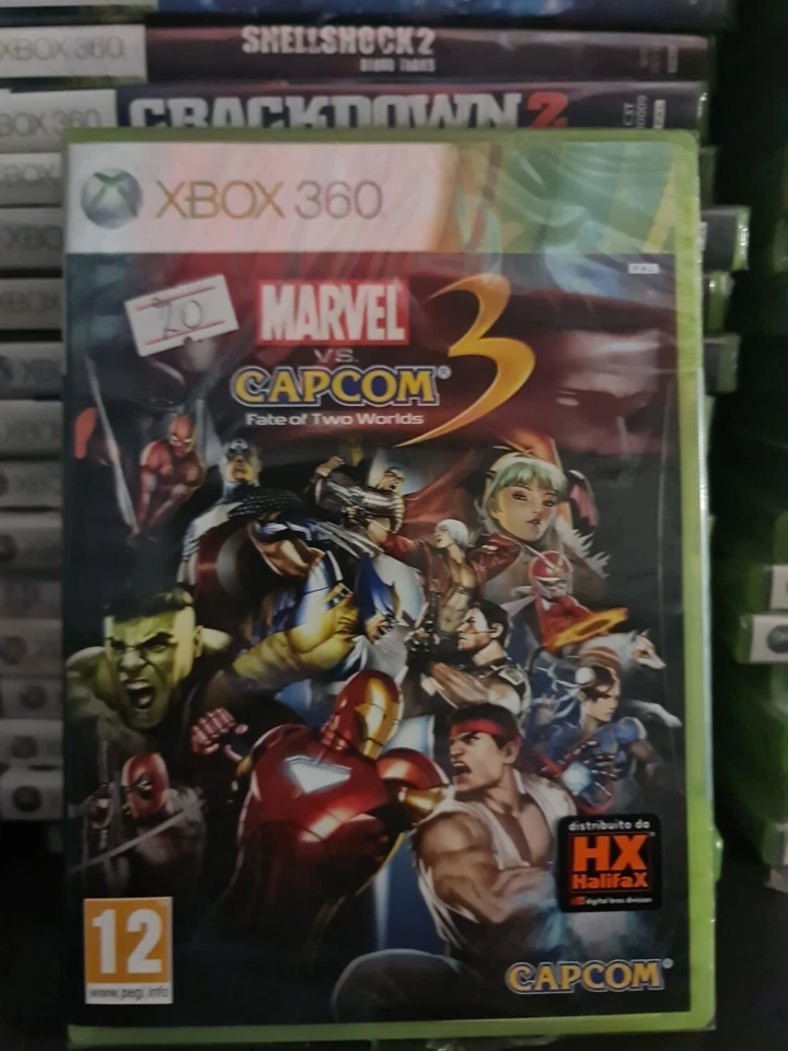 Marvel VS Capcom 3 Xbox 360 PAL ITA disco Zero Graffi