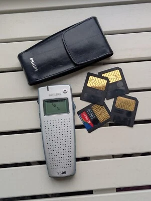Philips 9300 Pocket Memo Digital Voice Recorder / Hand Held Dictaphone - Perfect - Image 1 of 4