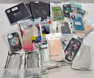 Mixed Lot of 40 Premium Phone Cases iPhone Android Mixed Styles Bulk Wholesale - Picture 1 of 13