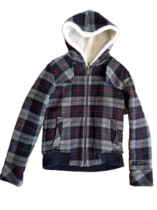 Converse All Star Hoodie with Zipper for Boys Fur Hoodies Size S - Picture 1 of 7