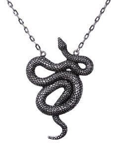 Restyle Wąż Wąż Symbol odrodzenia Okultystyczne czary Naszyjnik węża