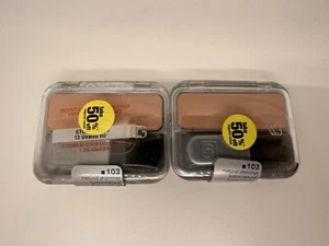 CoverGirl LOT OF 2 Cheekers Blush, Natural Shimmer 103, 0.12 oz - NEW & SEALED - Picture 1 of 4