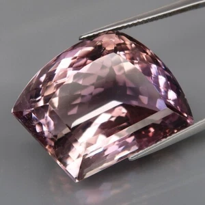 GAINT VS49.88Ct Natural Purple & Golden Ametrine Bolivia Unheated Loose Gemstone - Picture 1 of 2