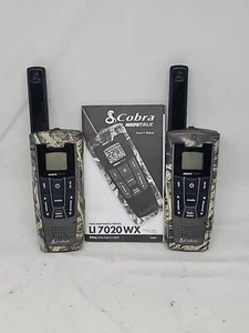 cobra microtalk LI 7020 2 Walkie Talkie (UNTESTED READ DESCRIPTION) - Picture 1 of 9