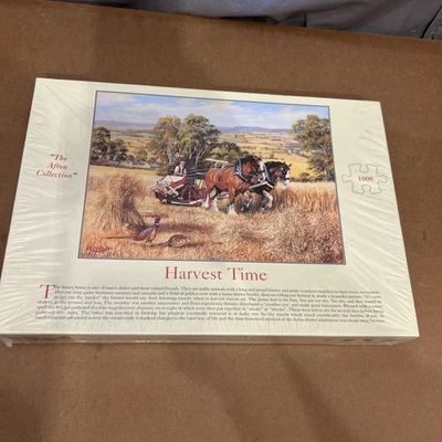 HOP House Of Puzzles 1000 Piece Jigsaw Puzzle HARVEST TIME - New and Sealed - Image 1 of 4