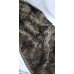 Gnomo artesanal de tela multicolor marrón de piel sintética NUEVO pieza grande - Imagen 1 de 6
