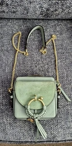 See By Chloé Women's Small Joan Camera Bag - Steel Green🌸🌸 - Picture 1 of 21