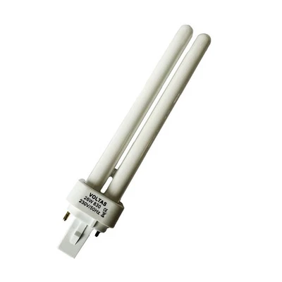Voltas Ampoule Compacte Fluorescente 26W/830 G24d-3 2P Dulux-D Pl-C Blanc Chaud