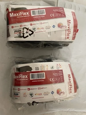 (12) Paar MaxiFlex Ultimate 34-875 Größe 9 (L) Nitrilschaum beschichtete Handschuhe - Bild 1 von 4