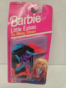 Vintage 1993 New On Card Barbie So Many Shoe Collection Sneaker & Heels #10636 - Bild 1 von 9