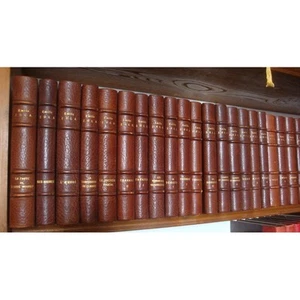 Emile Zola - Oeuvres complètes - 48 volumes 1927 Bernouard - Cuir/Numéroté - Ver - Imagen 1 de 8