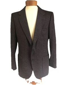 TRIUMPH ZX Made in Italy Mens2 Button Blazer Sport Coat Size 42 Reg. Pin Dot - Picture 1 of 11