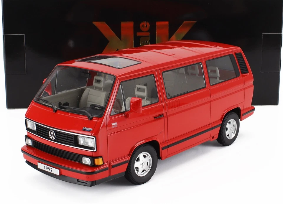 1/18 KK-SCALE - VOLKSWAGEN - T3 MULTIVAN MINIBUS (LAST EDITION) 1992 KKDC180142 - Immagine 1 di 1