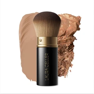 LAURA GELLER NEW YORK Retractable Airbrush Kabuki Brush for All Face Black - Picture 1 of 9