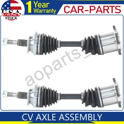 Medio eje articulado CV conductor pasajero delantero para Dodge Dakota 1991-1996 4x4 Foto 1 de 4