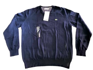 LACOSTE V-AUSSCHNITT PULLOVER/ GROSSE US-GRÖSSE - 5 EUR/ 100% BAUMWOLLE/ 50% RABATT - Bild 1 von 16
