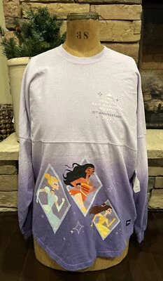 NWT 2023 Run Disney Princess Belle Cinderella Half Marathon Spirit Jersey L - Image 1 of 4