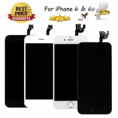 LCD Touch Screen Full Replacement W/Home Button &Camera for iPhone 6 6S 7 8 Plus - Image 1 of 4