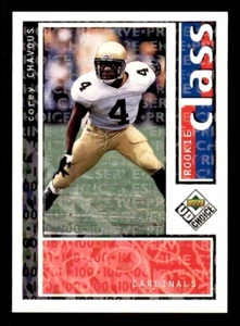 1998 UD Choice Prime Choice Reserve #205 Corey Chavous Rookie #/100 - Picture 1 of 2