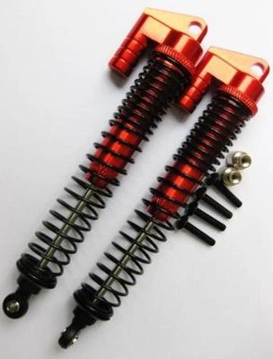 130mm Double Suspension Adjustable Piggyback Shocks S180007 For Rc Car 1/10 HSP - Image 1 of 4