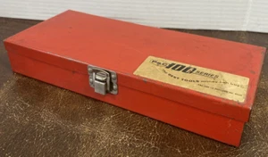 Vintage P&C -PROT0-PLOMB Red Metal Socket/Ratchet Tool (10.5" x 4.5" x 1.67") - Picture 1 of 14