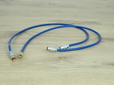 1 Paar T+A  Audio Koax Teflon T1 Koaxialkabel, 70 cm Länge, guter Zustand, SV443