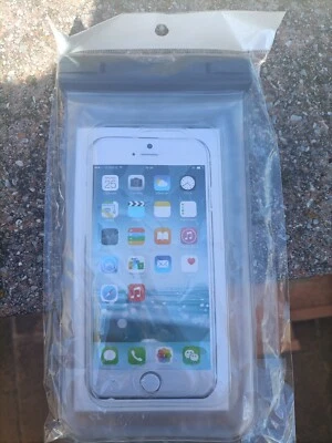 CUSTODIA IMPERMEABILE SUBACQUEA PER SMARTPHONE COVER WATERPROOF BORSA CELLULARE - Immagine 1 di 2