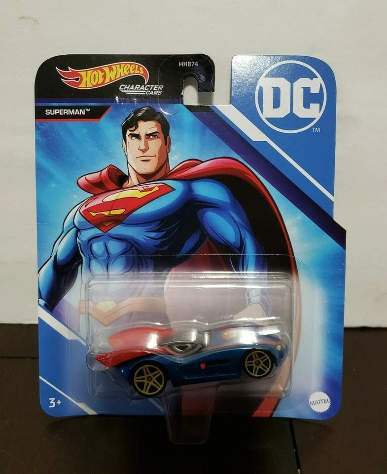 2022 Mattel HGY08 Hot Wheels DC Comics SUPERMAN DieCast 1 64 Character Car
