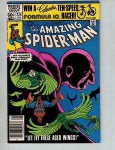 AMAZING SPIDER-MAN # 224 MARVEL COMICS 1982 features the Vulture - Picture 1 of 2