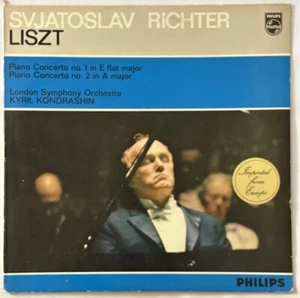 Svjatoslav Richter - Liszt Piano Concerto * Philips 835 474 LY Holland Stereo LP - Foto 1 di 1