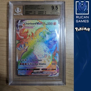 Pokemon | 2020 Schwert und Schild | Charizard Vmax | #74 | BGS 9.5 | MT - Bild 1 von 2