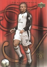 2002 Upper Deck Manchester United Legends #53 Wes Brown