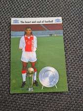 NORDIN WOOTER # AJAX / HOLLAND - 6x4 OFFICIAL AUTOGRAPHCARD UNSIGNED (2)