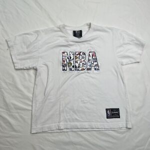 UNK NBA Round Neck  T-Shirt White Size L Logo NBA Women's A020522