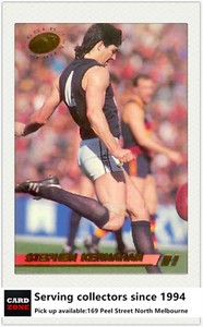 1994 Select AFL Trading Card Series Gold Card -G2 Stephen Kernahan (Carlton)