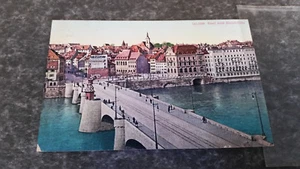 Postal postal Basilea nuevo puente del Rin 7542 - Imagen 1 de 2