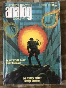 ANALOG: SCIENCE FICTION/ SCIENCE FACT November (1976) Dell Magazines - Picture 1 of 9