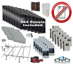 200KW Complete Offgrid Solar Kit + 12x 15K Sol-Ark Inverter +200.2KW Solar with - Picture 1 of 3