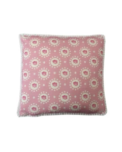 "Cubiertas de cojín de dispersión de 16"" Estilo Rosa Blanco Rosa de 16"" Vintage - Imagen 1 de 1