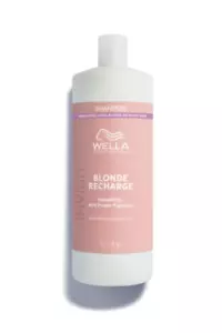 Wella Invigo Blonde Recharge Shampoo 1000ml + Pump - Picture 1 of 1