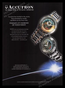 Bulova Accutron Watch 2000s Print Advertisement Ad 2001 - Picture 1 of 1