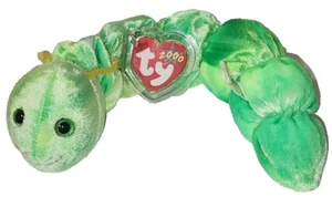 Juguete de peluche Ty Beanie Baby SQUIRMY the Worm (12 pulgadas) NUEVO MWMTs - Imagen 1 de 13