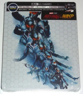 ANT-MAN AND THE WASP 4K BLU-RAY STEELBOOK NEU OVP SEALED BEST BUY EXCLUSIVE RARE - Bild 1 von 2