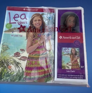 American Girl Mini Lea Puppe NEU IN BOX UND 3 Bücher Set drei Bücher NEU VERSIEGELT - Bild 1 von 11