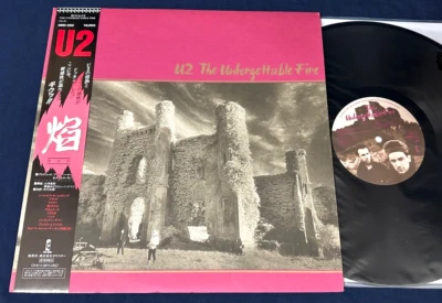 U2 The Unforgettable Fire JAPAN 1st Press Obi Audiophile Vinyl War TOP SHELF NM - Image 1 of 4