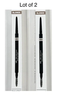 Lot Of 2 Billion Dollar Beauty Brows Micro Brow Pencils  (0.002oz/0.06g) Blonde - Image 1 of 4