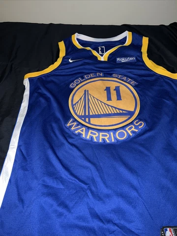 #11 Klay Thompson NBA Finals Golden State Warriors Jersey Size 50 Cover