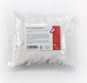 Fine Casting Plaster of Paris - 1kg (Standard Casting Plaster) - Picture 1 of 4