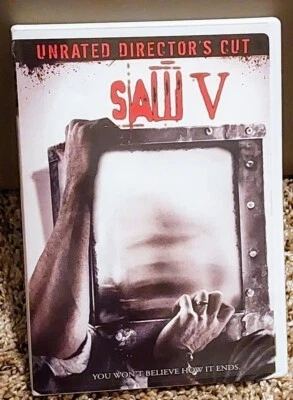 Saw V (DVD, Unrated Directors Cut, 2008)  - Image 1 of 3