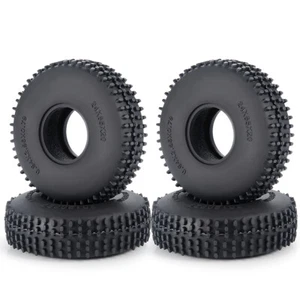 4PCS 65MM Gummi Reifen Radreifen für 1/18 RC Traxxas TRX4-M Crawler Car - Bild 1 von 11